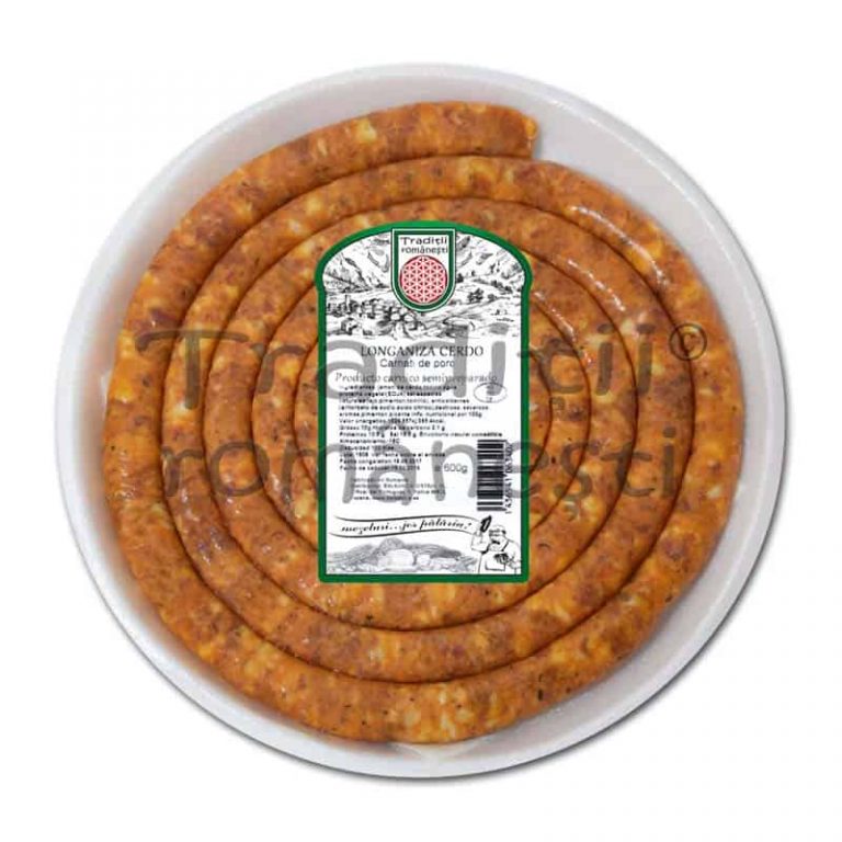 Cârnaţi proaspeţi de porc