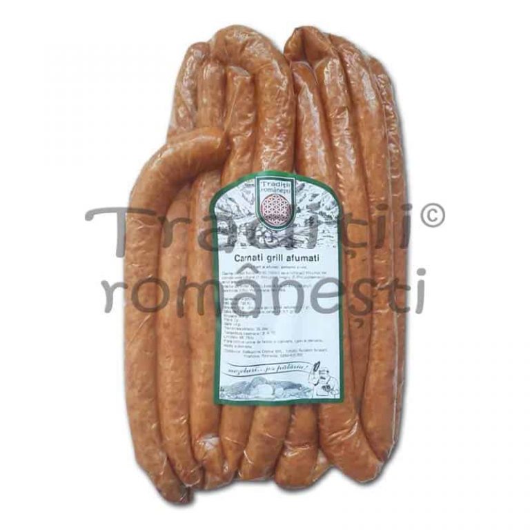 Cârnați grill afumați