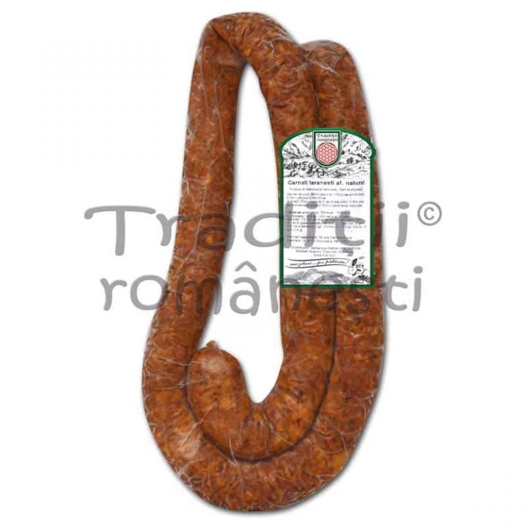 Cârnați tărănești afumați natural
